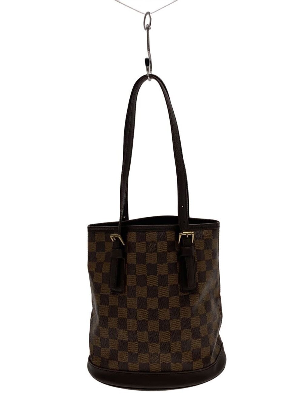 LOUIS VUITTON Mare Damier Ebene Brown